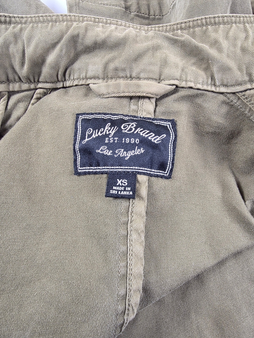Lucky Brand Olive Utility Jacket for Women - Picture 5 of 7